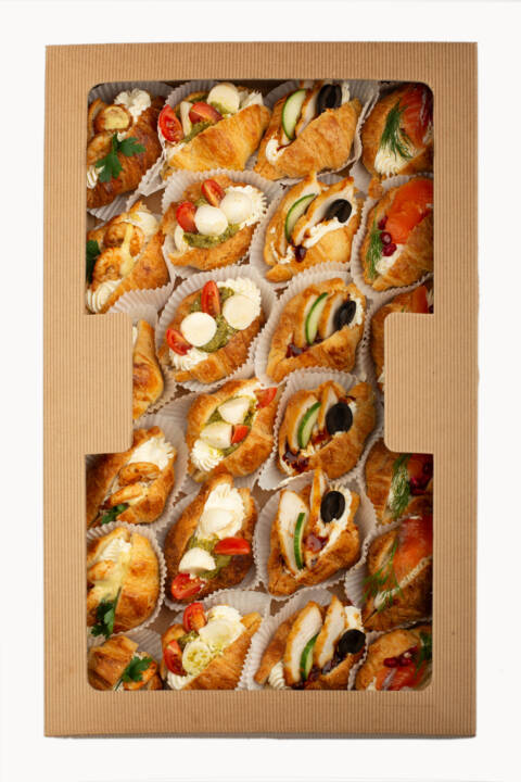 Mini Croissant Box Wytrawny 24 szt.