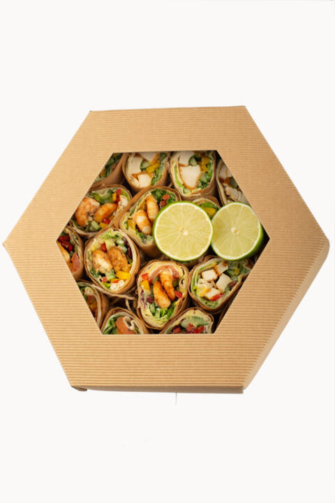Wrap Kurczak–Krewetka Box 16 szt.